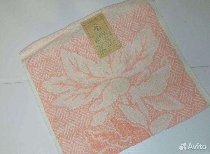 Полотенца СССР лен махровое вафельное