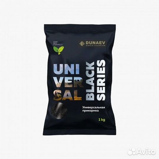 Прикормка dunaev black Series 1 кг