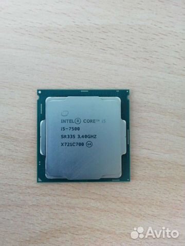 Intel core i5-7500 объявление продам