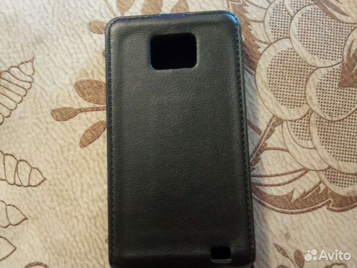 Чехол Флип-кейс Argos для Galaxy S2 кожаный черный