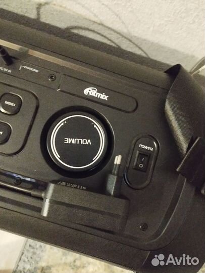 Музыкальный центр Mini Ritmix SP-915B black