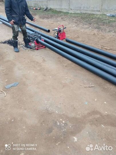 Сварка пнд труб. Дачный водопровод