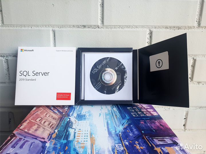 Microsoft SQL Server 2019 Standard DVD 10 Clt BOX