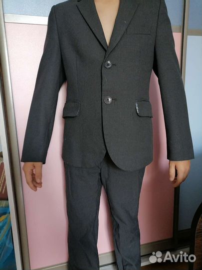 Костюм школьный пиджак и брюки