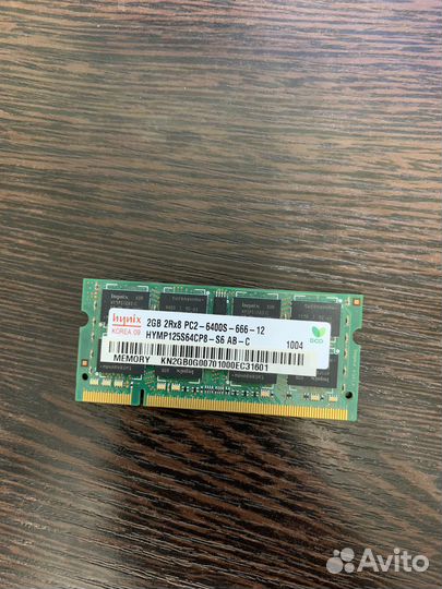 Оперативная память Hunix 2gb DDR2