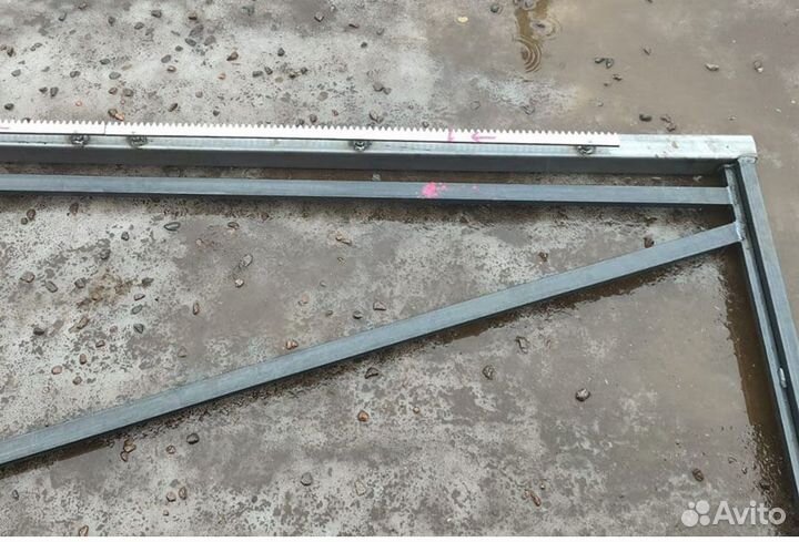 Откатные ворота - каркас