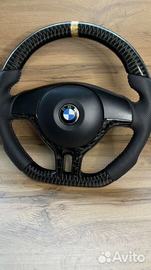 Руль bmw 3 e46 карбоновый