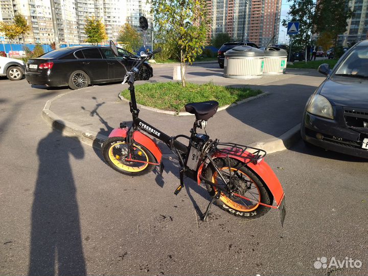 Складной электровелосипед Cyberbike 500 Вт