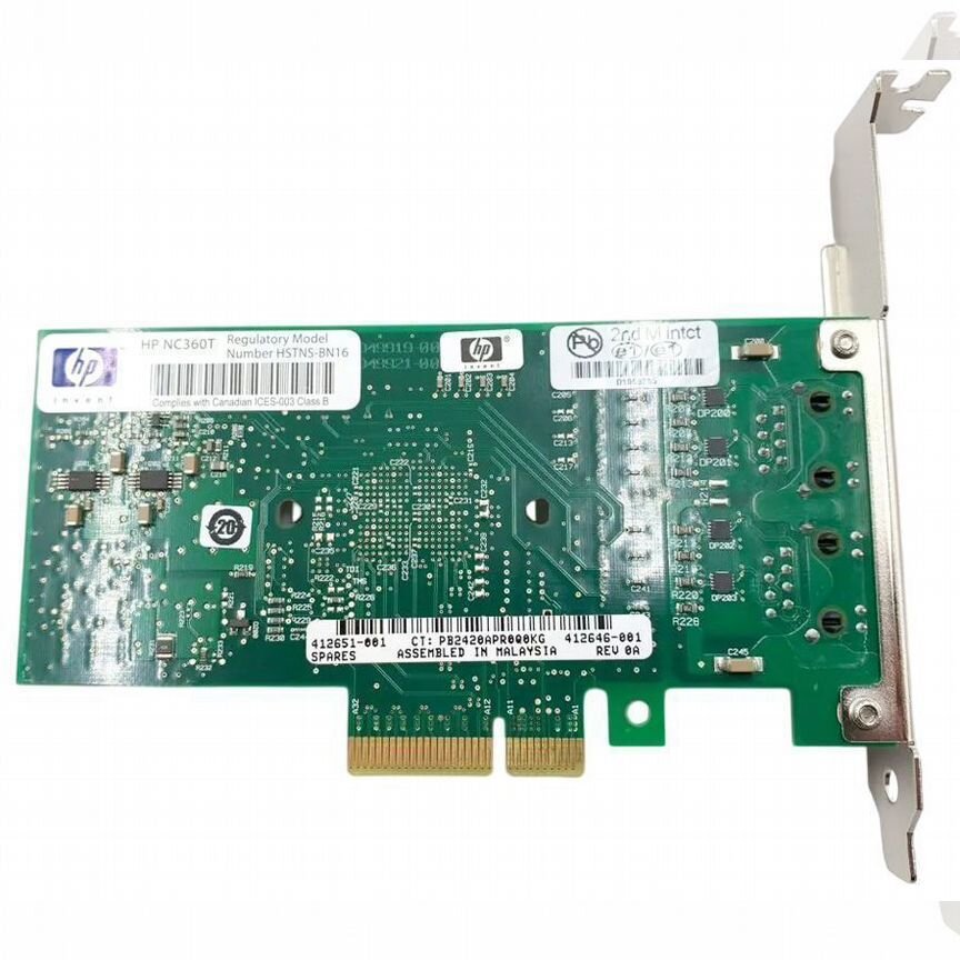 [NC360T] Сетевой Адаптер Hp Hstns-Bn16 412651-001 Nc360t