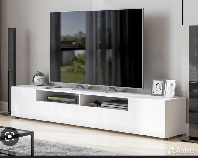 Тумба под тв (белый)