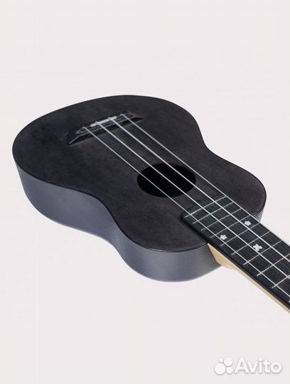 Новая укулеле Flight TUS BK+ чехол. Доставка по РФ