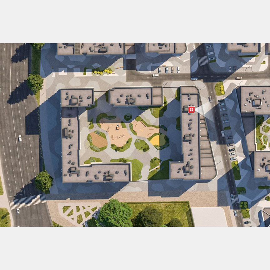 Квартира-студия, 24,7 м², 5/9 эт.