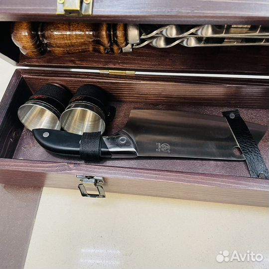 Шашлычный Набор Деревянный