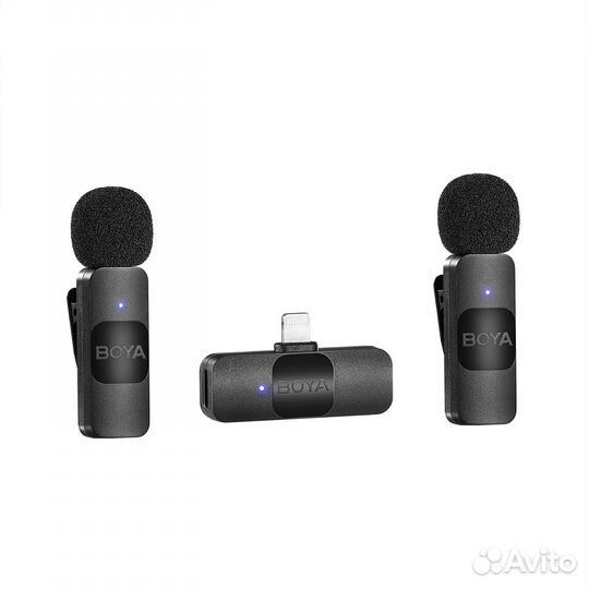 Boya BY-V2 Lightning беспроводной микрофон