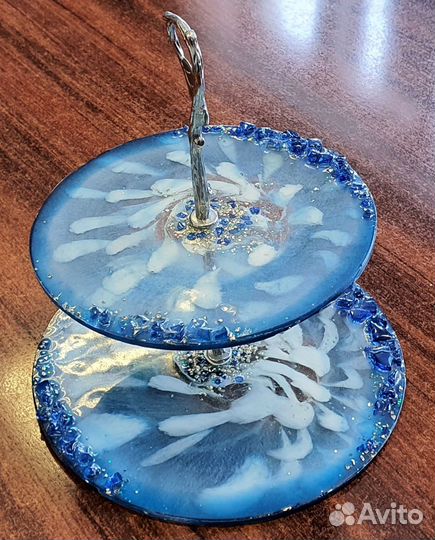 Фруктовница из эпоксидной смолы