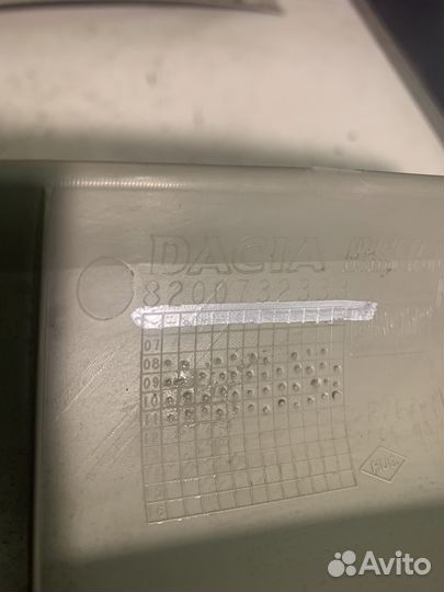 Renault Sandero Обшивка стойки передняя