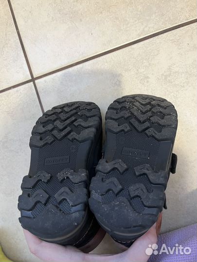Зимние ботинки котофей для мальчика 24