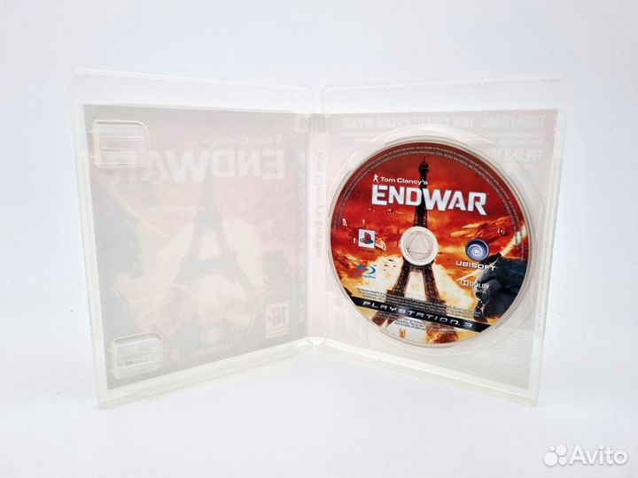 Tom Clancy's EndWar (PS3 видеоигра, английск б/у