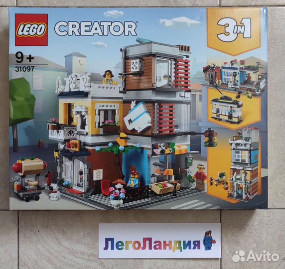 Lego Creator Зоомагазин и кафе 31097