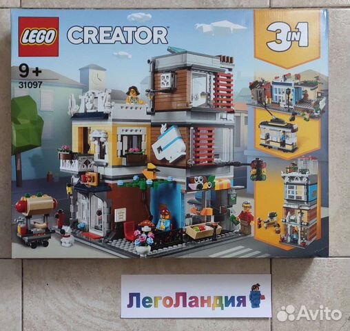 Lego Creator Зоомагазин и кафе 31097