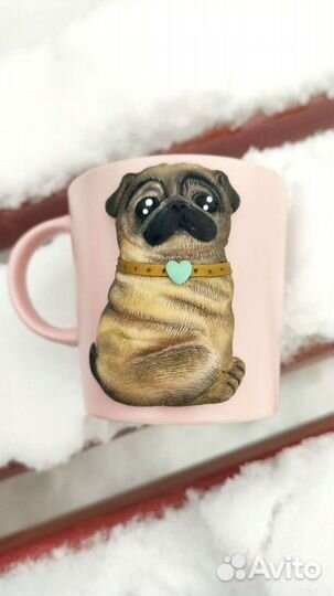 Кружка с декором