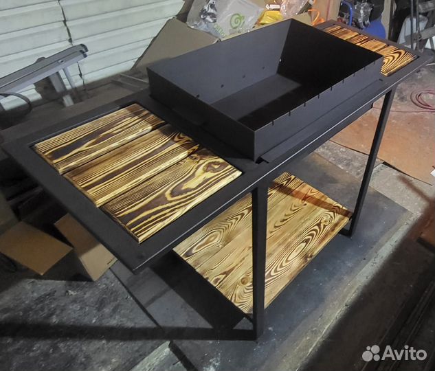 Мангалы в стиле лофт