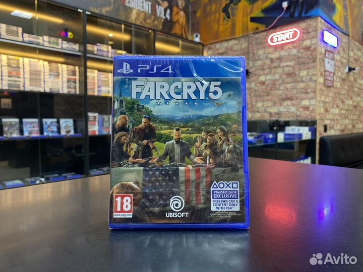 Far Cry 5 (PS4) новый диск