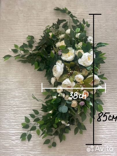 Искусственные цветы и свадебный декор для столов