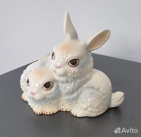 Фарфоровая статуэтка Пара кроликов Goebel Германия