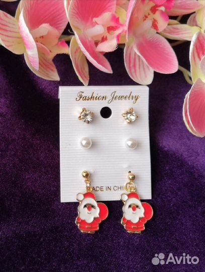 Ч13 Стильные сережки