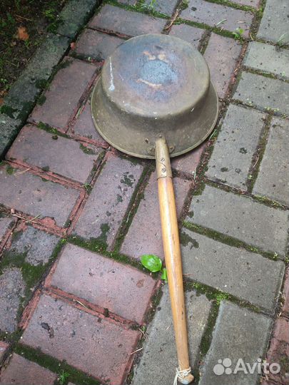 Латунный таз для варенья