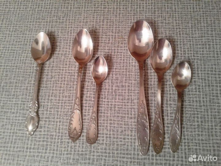 Советские ложки, вилки,ножи