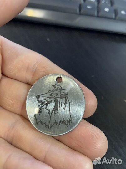 Брелок адресник для собак