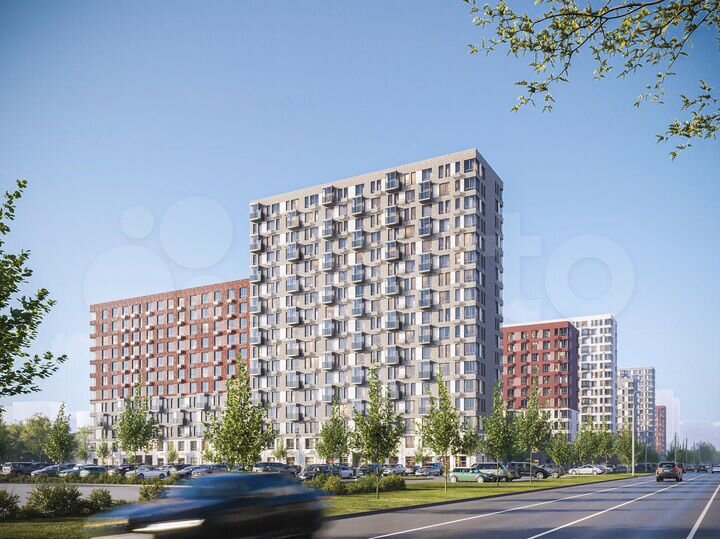 Квартира-студия, 22,8 м², 4/13 эт.