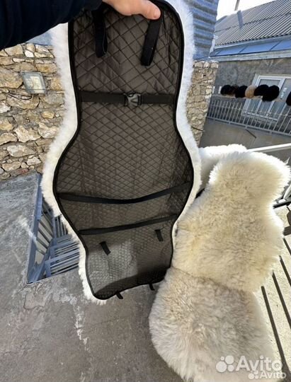 Меховые накидки на сиденья авто