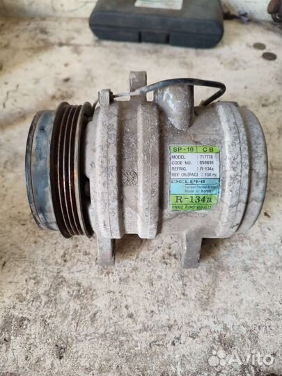 Компрессор кондиционера Дэу Матиз разборка