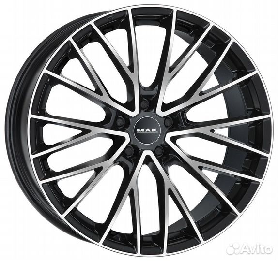 R20 5x108 8,5J ET45 D63,4 MAK Speciale Black Mirro