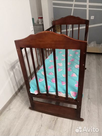 Кровать детская 120x60 с матрасом