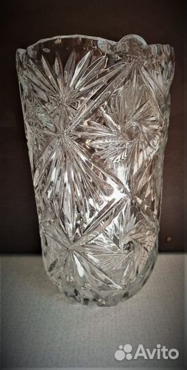 Вазы для цветов хрустальные СССР