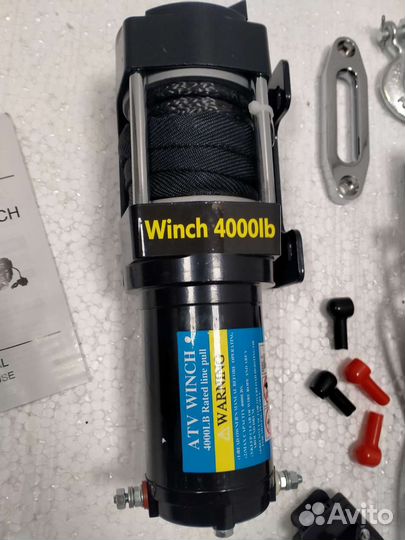 Лебедка электрическая 12вольт 4000lb 2 тонны