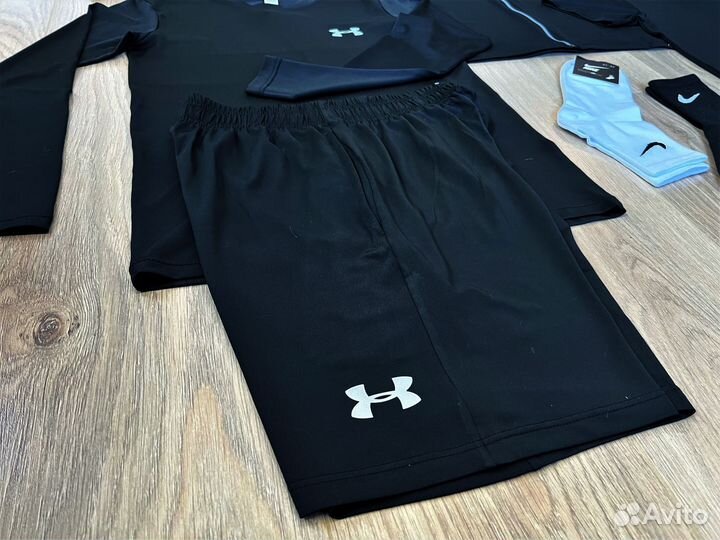 Рашгард Under Armour Black - 5/1, 2/367