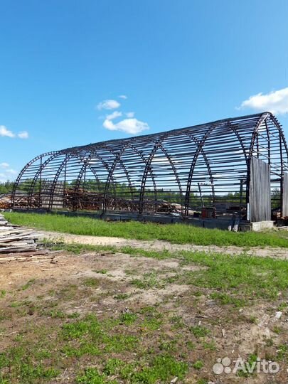 Ангар каркас ангара