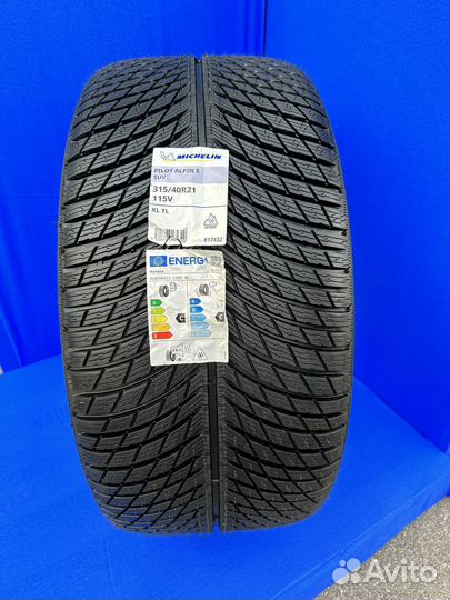 Michelin Pilot Alpin 5 SUV 275/45 R21 и 315/40 R21 115V
