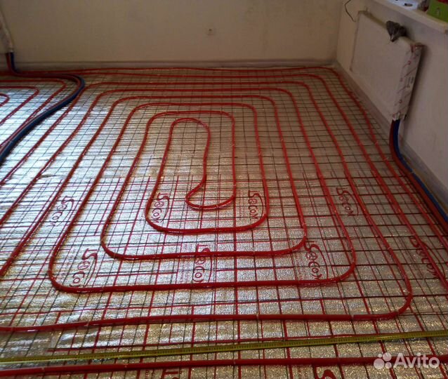 Теплый пол и отопление, водоснабжение