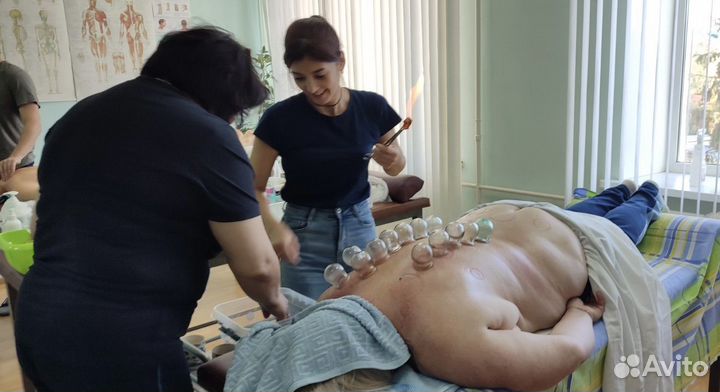 Постановка вакумных банок