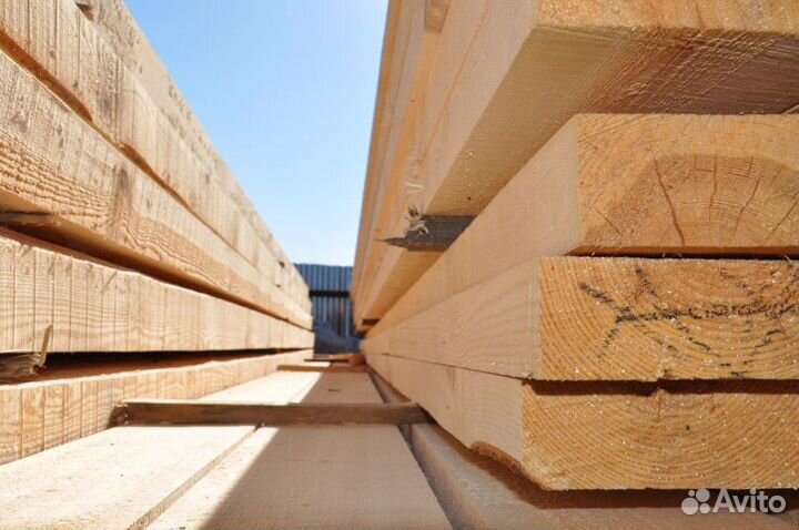 Доска хвоя сухая строганная категории ав