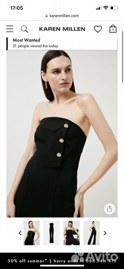 Комбинезон zara karen millen M новый