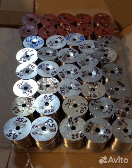 Проволока для рамок пчел светлая нержавеющая 05 мм