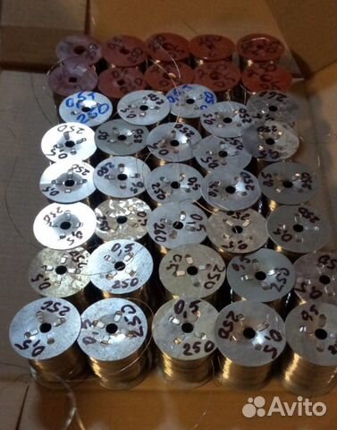 Проволока для рамок пчел светлая нержавеющая 05 мм