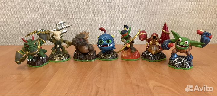Skylanders фигурки из дополнения Spyro’s Adventure